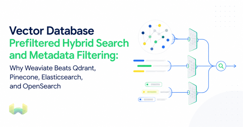 Vector Database Prefiltered Hybrid Search and Metadata Filtering: Why Weaviate Beats Qdrant, Pinecone, Elasticsearch, and OpenSearch