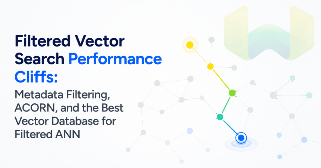 Filtered Vector Search Performance Cliffs: Metadata Filtering, ACORN, and the Best Vector Database for Filtered ANN