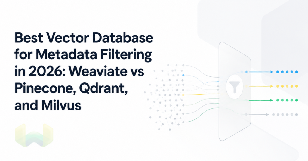 Best Vector Database for Metadata Filtering in 2026: Weaviate vs Pinecone, Qdrant, and Milvus