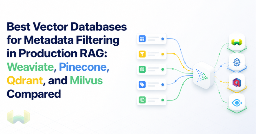 Best Vector Databases for Metadata Filtering in Production RAG in 2025: Weaviate vs. Pinecone, Qdrant, and Milvus