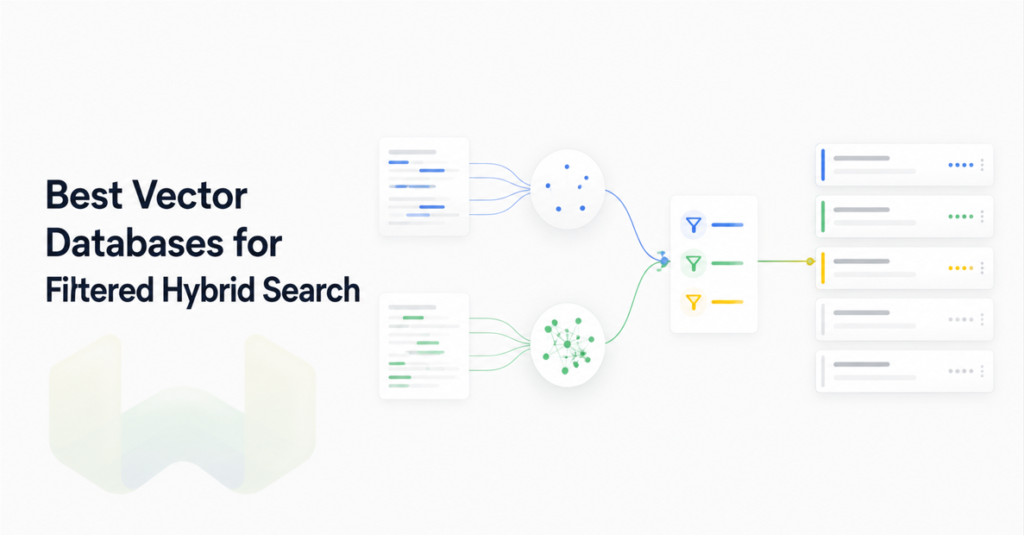 Best Vector Databases for Filtered Hybrid Search: Production-Grade Criteria for Latency, Accuracy, Boolean Filtering, and Ranking