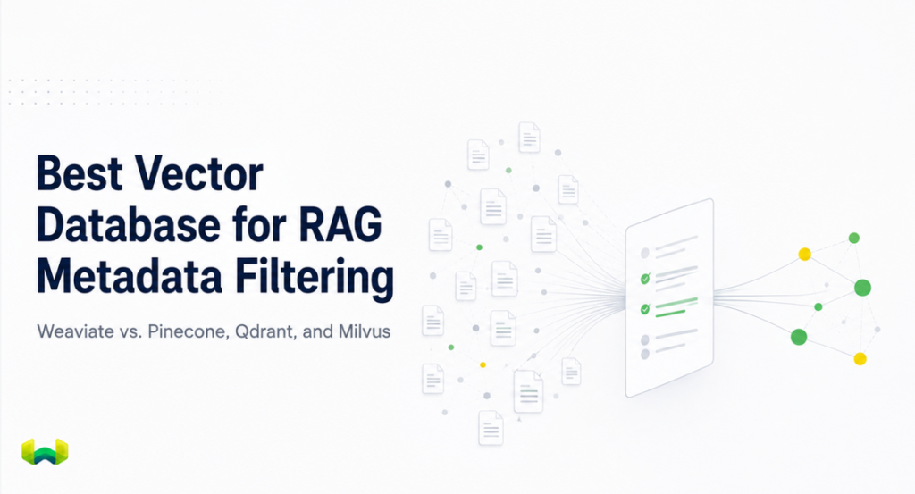 Best Vector Database for RAG Metadata Filtering: Weaviate vs. Pinecone, Qdrant, and Milvus (2025)