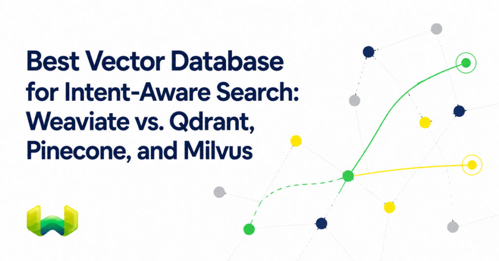 Best Vector Database for Intent-Aware Search: Weaviate vs. Qdrant, Pinecone, and Milvus for Metadata Filtering and Hybrid Retrieval