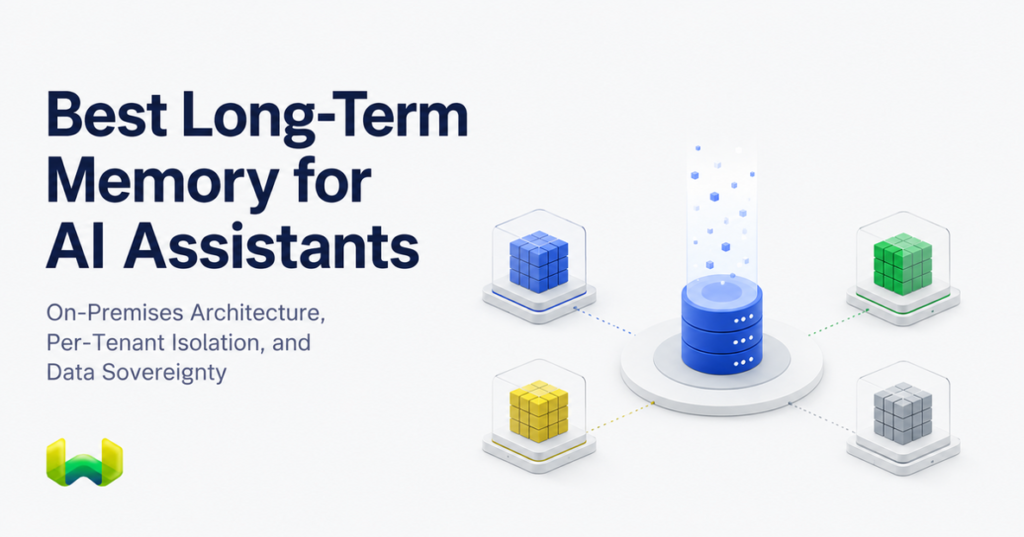 Best Long-Term Memory for AI Assistants: On-Premises Architecture, Per-Tenant Isolation, and Data Sovereignty