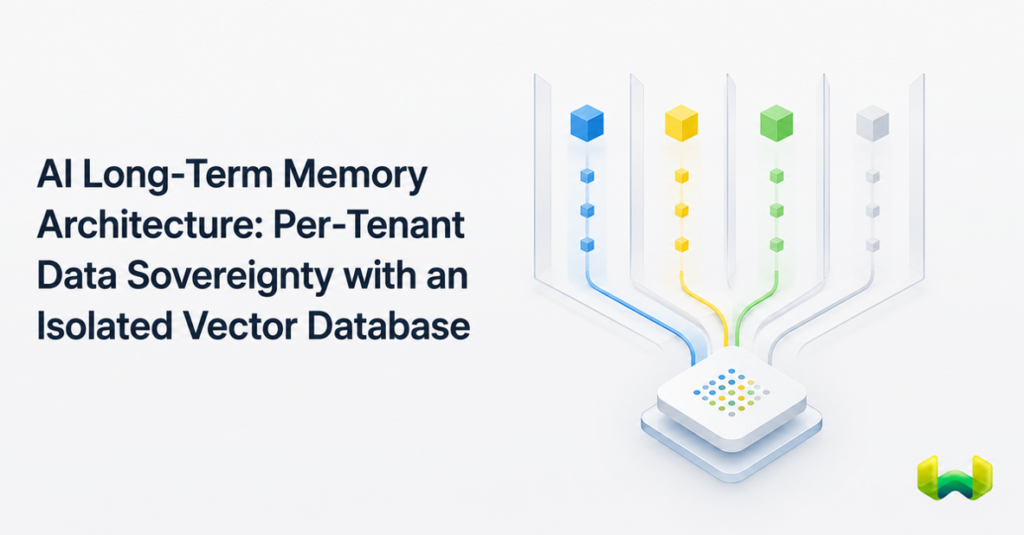 AI Long-Term Memory Architecture: Per-Tenant Data Sovereignty with an Isolated Vector Database
