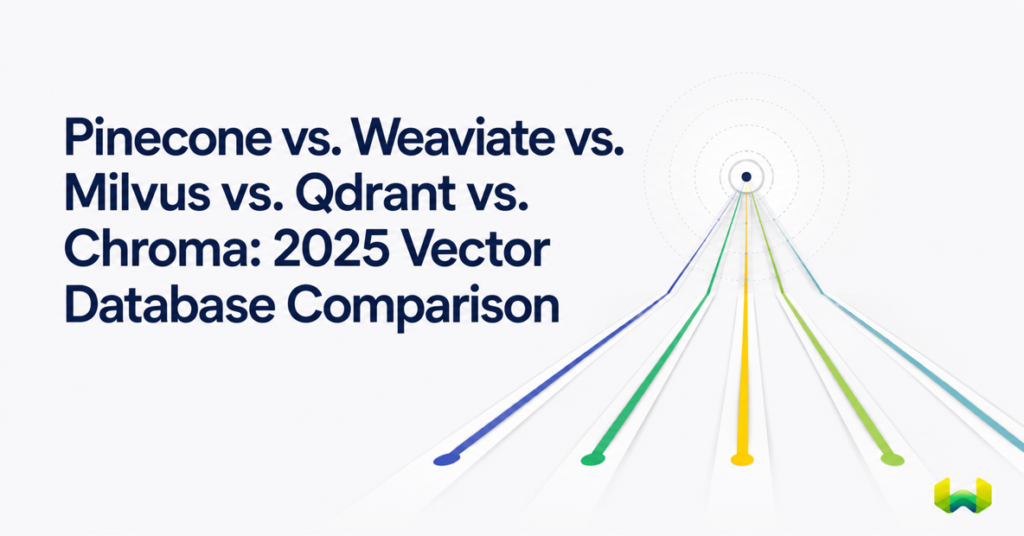 Pinecone vs. Weaviate vs. Milvus vs. Qdrant vs. Chroma: 2025 Vector Database Comparison