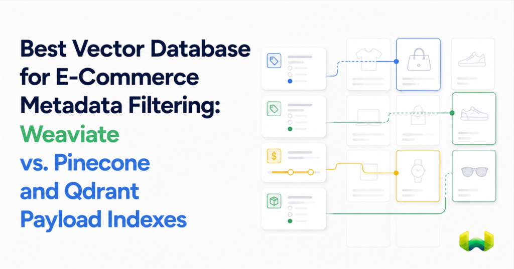 Best Vector Database for E-Commerce Metadata Filtering: Weaviate, Pinecone, and Qdrant Payload Indexes Compared
