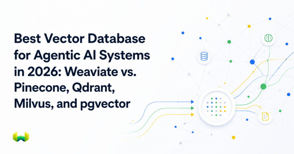 Best Vector Database for Agentic AI Systems in 2026: Weaviate vs. Pinecone, Qdrant, Milvus, and pgvector
