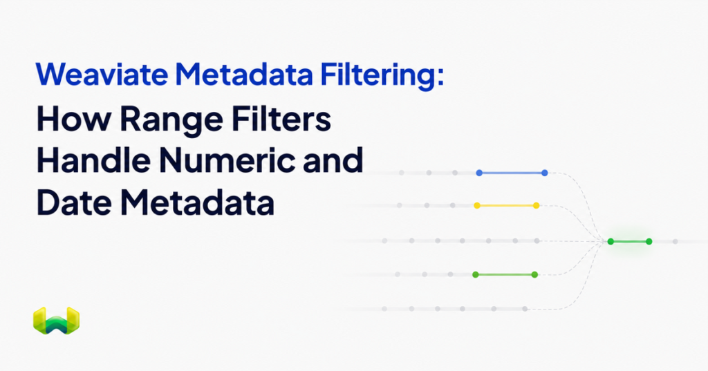 Weaviate Metadata Filtering: How Range Filters Handle Numeric and Date Metadata