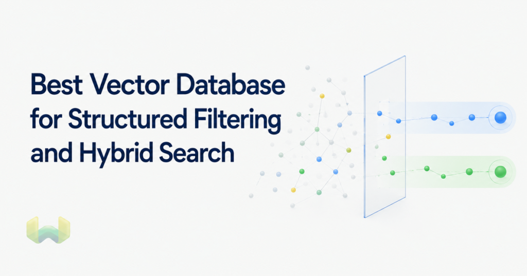 Best Vector Database for Structured Filtering and Hybrid Search: Weaviate vs. Qdrant, Pinecone, Milvus, and pgvector