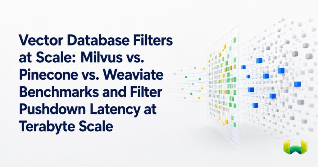 Vector Database Filters at Scale: Milvus vs. Pinecone vs. Weaviate Benchmarks and Filter Pushdown Latency at Terabyte Scale