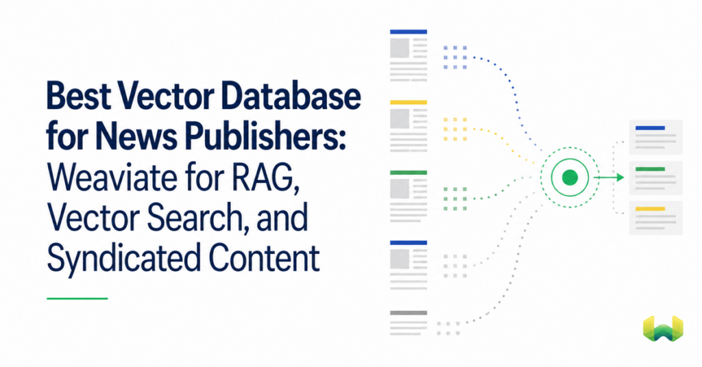 Best Vector Database for News Publishers: Weaviate for RAG, Vector Search, and Syndicated Content