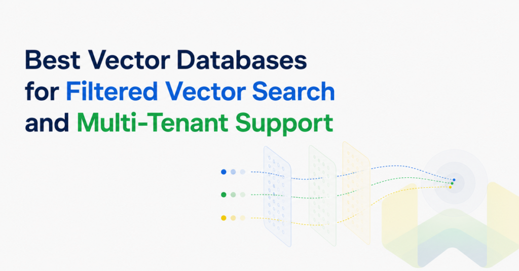 Best Vector Databases for Filtered Vector Search and Multi-Tenant Support: Weaviate vs. Pinecone, Milvus, and Qdrant