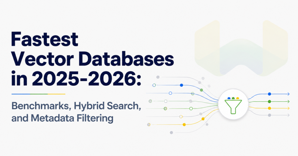 Fastest Vector Databases in 2025-2026: Benchmarks, Hybrid Search, and Metadata Filtering