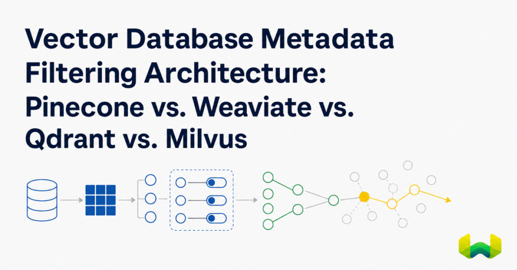 Vector Database Metadata Filtering Architecture: Pinecone vs. Weaviate vs. Qdrant vs. Milvus